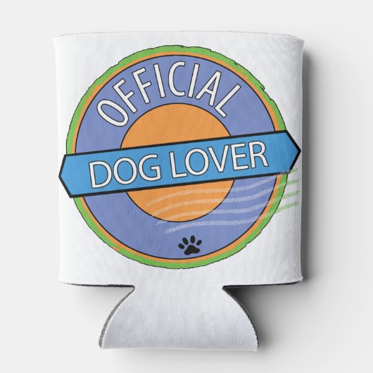 Officieel Hondenliefhebber Blikjeskoeler (Achterkant)