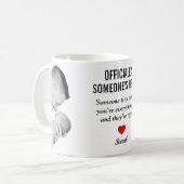 Officieel Iemand's Held Eerste Vaderdag Foto Koffiemok (Voorkant links)