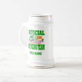 Officieel Iers-Amerikaans drink team Bierpul (Voorkant links)