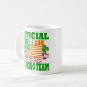 Officieel Iers-Amerikaans drink team Koffiemok (Voorkant links)