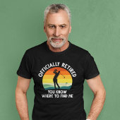 Officieel in ruste Golf T-shirt