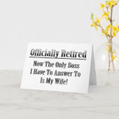 Officieel in ruste kaart (Gele Bloem)