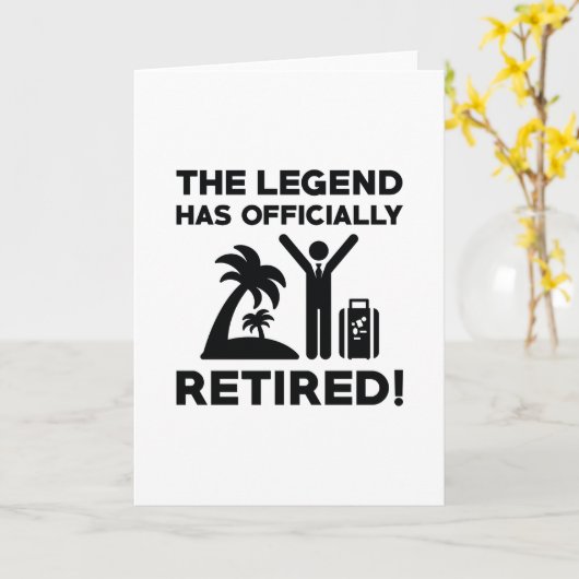 Officieel in ruste kaart (Gele Bloem)