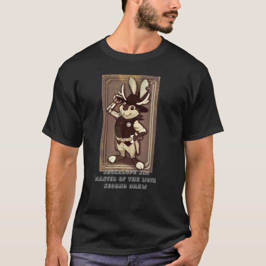 Officieel Jackalope Jim T-shirt (Voorkant)