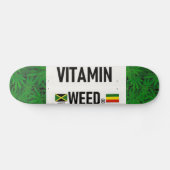 OFFICIEEL Kateboard VITAMIN WEED Persoonlijk Skateboard (Horizontaal)