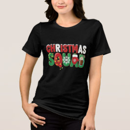 Officieel kerstteamlid | Grappige kerst Ty Tri-Blend Shirt