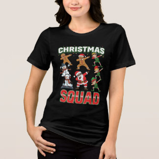 Officieel Kerstteamlid | Grappige Kersttrui Tri-Blend Shirt