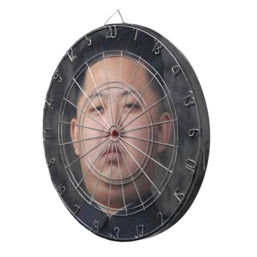 officieel kim jong un dartboard dartbord (Voorkant Rechts)