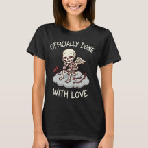 Officieel klaar met liefdes skelet Cupido ontwerp