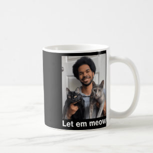 Officieel Laat Ze Miauwen Shirt Koffiemok