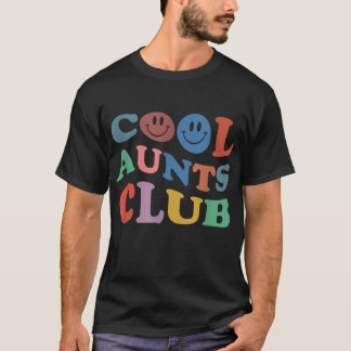 Officieel lid Cool Aunts Club Best tante Ever Gif T-shirt