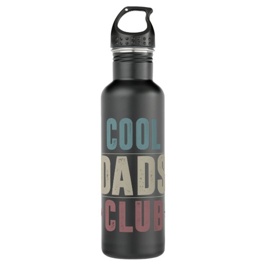 officieel lid Cool Dads Club Vaderdag Waterfles (Voorkant)