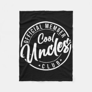 Officieel lid Cool Uncles Club Fathers D Fleece Deken