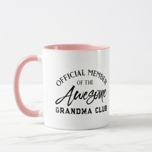 Officieel lid Grandma Club Mok (Links)