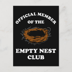 Officieel lid van de Empty Nest Club Briefkaart