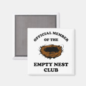 Officieel lid van de Empty Nest Club Magneet (Voorkant / Achterkant)