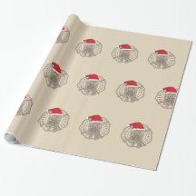 Officieel Logo "Santa Wrapping Paper"