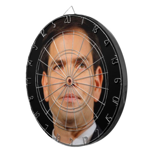 officieel marco rubio dartboard dartbord (Voorkant Rechts)