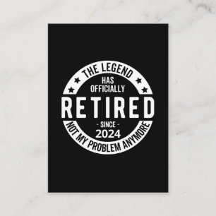 officieel met pensioen 2024 informatiekaartje