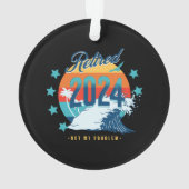 Officieel met pensioen 2024 ornament (achterkant)