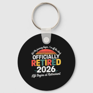 Officieel Met Pensioen 2026 Shirt Pensioen 2026 Vr Sleutelhanger