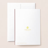 Officieel Met Pensioen Foliekaart Folie Kaarten (Met envelop)