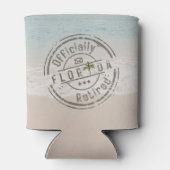 Officieel met pensioen in Florida Tropical Beach O Blikjeskoeler (Achterkant)