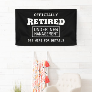 Officieel met pensioen onder nieuw management spandoek