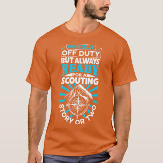 Officieel niet-dienstdoende Scoutmaster T-shirt