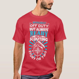 Officieel niet-dienstdoende Scoutmaster T-shirt