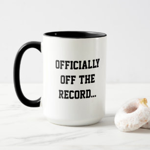 "Officieel Off The Record" Hofverslaggever Koffie Mok