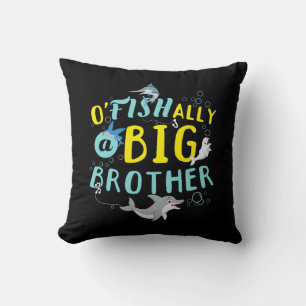Officieel - O'Fishally een grote broer Pun Kussen