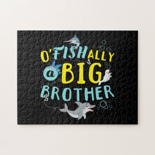 Officieel - O'Fishally een grote broer Pun Legpuzzel (Horizontaal)