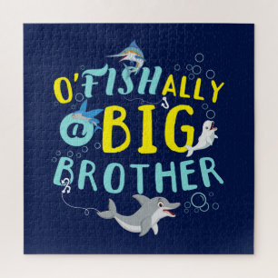 Officieel - O'Fishally een grote broer Pun Legpuzzel