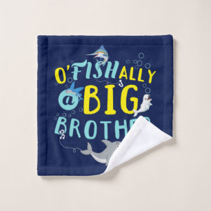Officieel - O'Fishally een grote broer Pun Washandje