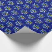 Officieel - O'Fishally een grote broer woordspelin Cadeaupapier (Hoek)