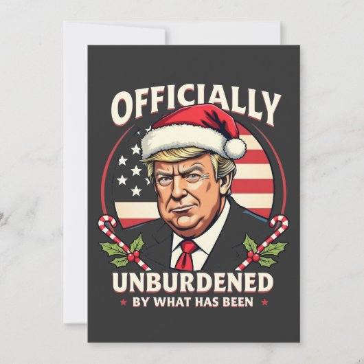 Officieel Onbezwaard Door Wat Trump 47e Is Geworde Kaart (Voorkant)