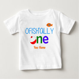 Officieel One Fish 1st Birthday shirt