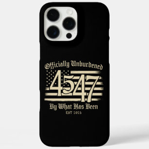 Officieel Ontheven Van Wat Trump 45 47 Is Geweest iPhone 16 Pro Max Hoesje