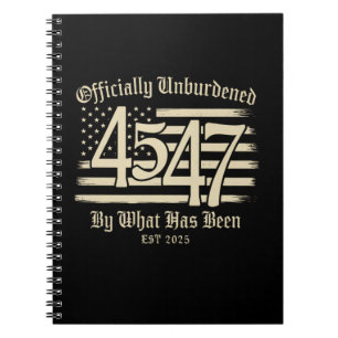 Officieel Ontheven Van Wat Trump 45 47 Is Geweest Notitieboek