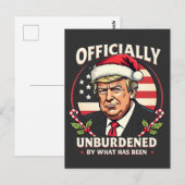 Officieel Ontheven Van Wat Trump 47e Is Gewest Briefkaart (Voorkant / Achterkant)
