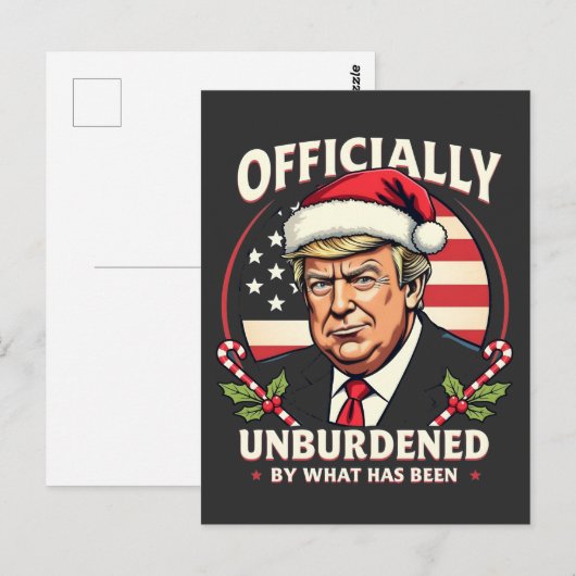 Officieel Ontheven Van Wat Trump 47e Is Gewest Briefkaart (Voorkant / Achterkant)