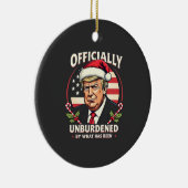 Officieel Ontheven Van Wat Trump 47e Is Gewest Keramisch Ornament (Rechts)