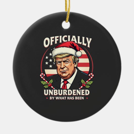Officieel Ontheven Van Wat Trump 47e Is Gewest Keramisch Ornament (Voorkant)