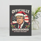 Officieel Ontheven Van Wat Trump 47e Is Kaart (Staand voorkant)