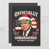 Officieel Ontheven Van Wat Trump 47e Is Kaart (Voorkant / Achterkant)