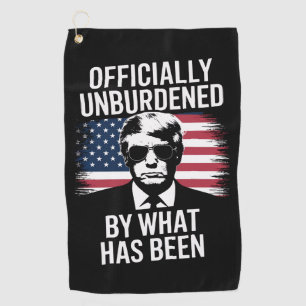 Officieel Ontheven Van Wat Trump Is Geweest  Golfhanddoek