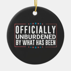 Officieel Ontheven van Wat Trump Is Gewest  Keramisch Ornament