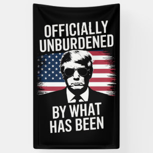 Officieel Ontheven Van Wat Trump Is Gewest Spandoek