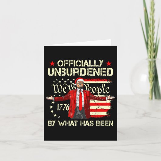 Officieel Ontheven Van Wat Trump Zege Is Kaart (Voorkant)